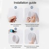 Automatic Foaming Soap Dispenser Rechargeable Infrared Induction Makeup Mirror Touchless
