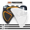 NICECNC Orange Batwing Fairing Rearview miirror Hole Inserts Screws Compatible