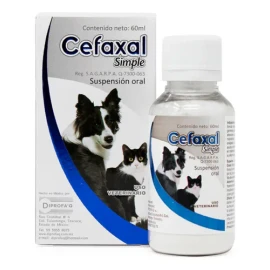 Cefaxal Simple Suspensión Para Perro / Gato De *** 60 Ml ***