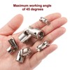 QUARKZMAN 3 Pieces 5 mm to 6 mm ID Steering