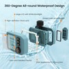 HiOazo Programmable Water Timer with Flow Meter for Garden Hose,