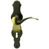 Alpertec Susan-LS Burnished Brass Door Handle Door Fitting for Internal