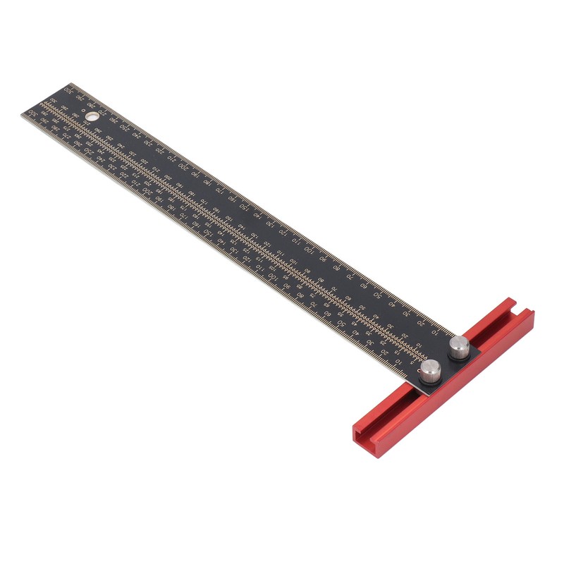 300mm T Square Ruler Woodworking Scriber High Accuracy Marking Measuring