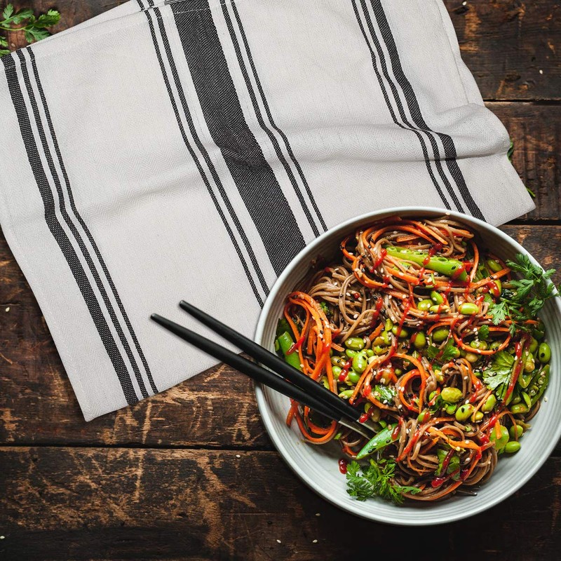 Elfranso Tea Towels – 100% Cotton Kitchen Tea towels- Pack
