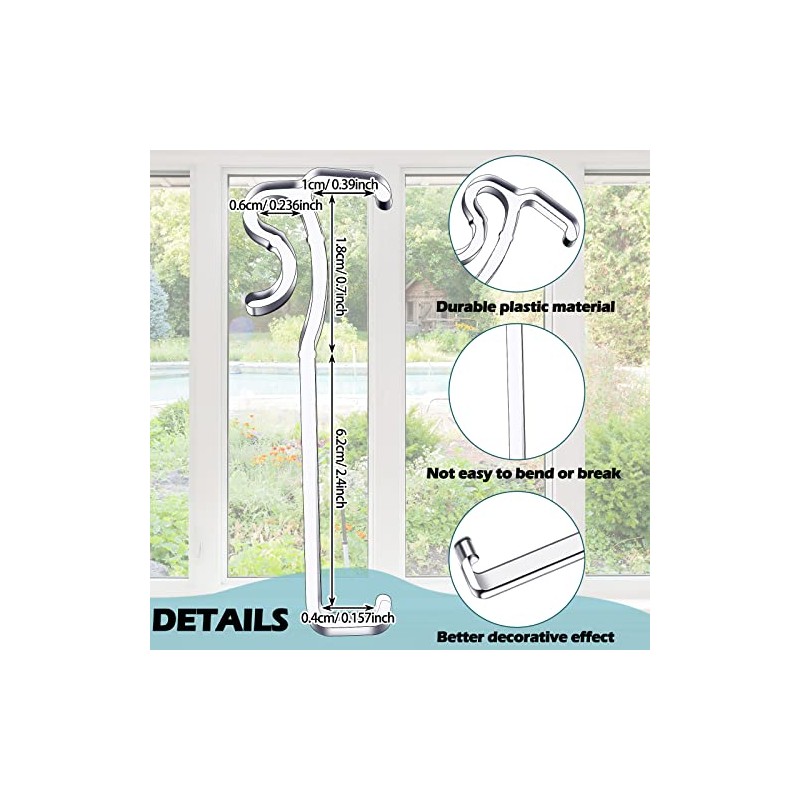Valance Clips 3.25 Inch Blind Valance Clips Hidden Valance Clips