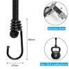 18 Inch Bungee Straps Heavy Duty Bungee Cords with Hooks