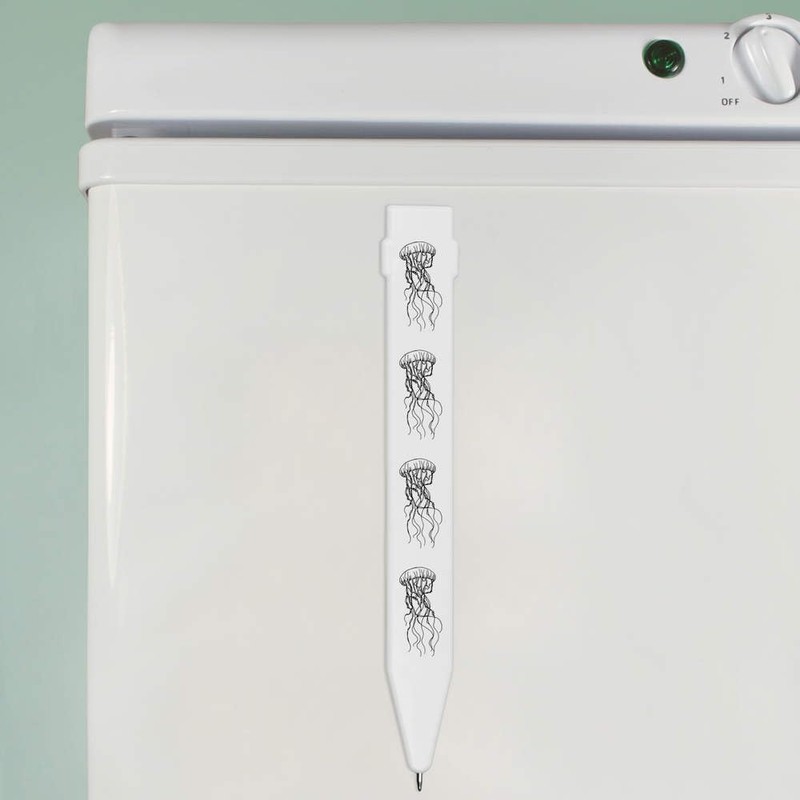 Azeeda 'Floating Jellyfish' Flat Magnetic Pen (MP00004027)