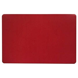Desk Mat Large Plain Red 40 x 60 cm Wipe Clean