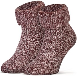 Piarini ABS Stopper Socks – Wool Socks – Winter Socks – Norwegian Socks with Terry Cloth – Women Men – Various Colours – 1 Pair. -