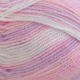 Stylecraft Wondersoft DK Merry-go-Round Knitting Wool Yarn 100g - 3119 Pink Lilac