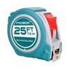 Tape Measure 25 ft, 6 Pack Bulk Easy Read Measuring