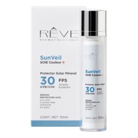 Reve Protector Solar Mineral Sunveil Soie Couleur 30fps 50ml