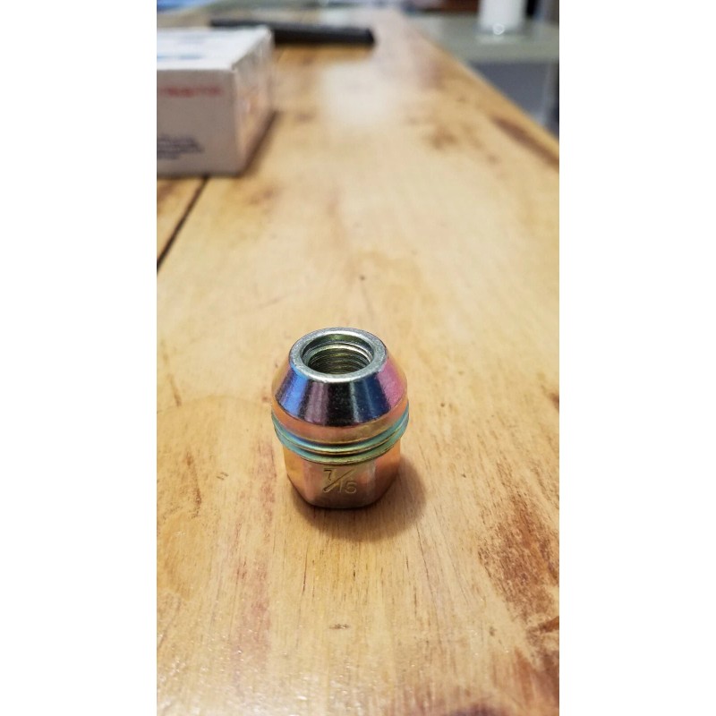 gm dual external thread lug nut 7/16-20 thread 3/4 socket