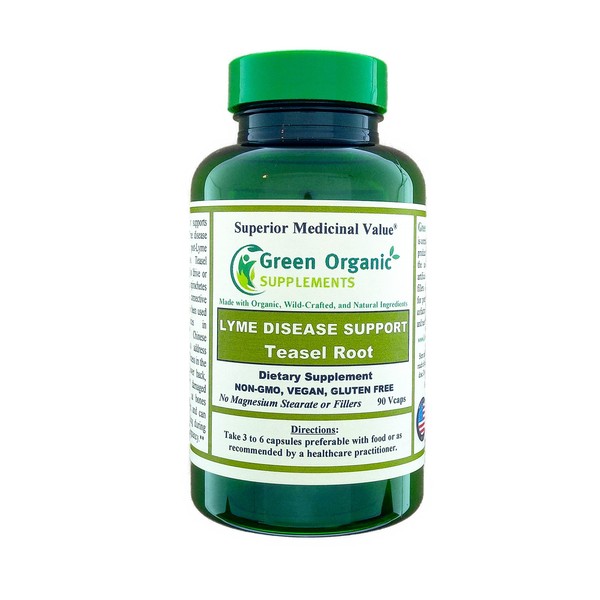 Green Organic Supplements' Lyme Disease, Teasel Root
