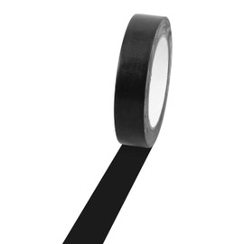 Champion Sports 1X36FTBK Floor Marking Tape, Black, 1 x 36, Black, 1" x 36yd