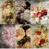 Distressed Bouquet Rice Paper 8" x 10.5" - 6 x