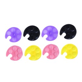 FOMIYES Sets Pcs Nail Ring for Artistic Nail Manicure Ring Art Holder Compact Portable