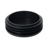MroMax 100mm Diameter Plastic Pipe Plugs Round Post End Caps