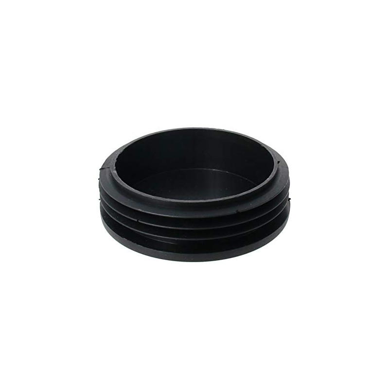 MroMax 100mm Diameter Plastic Pipe Plugs Round Post End Caps