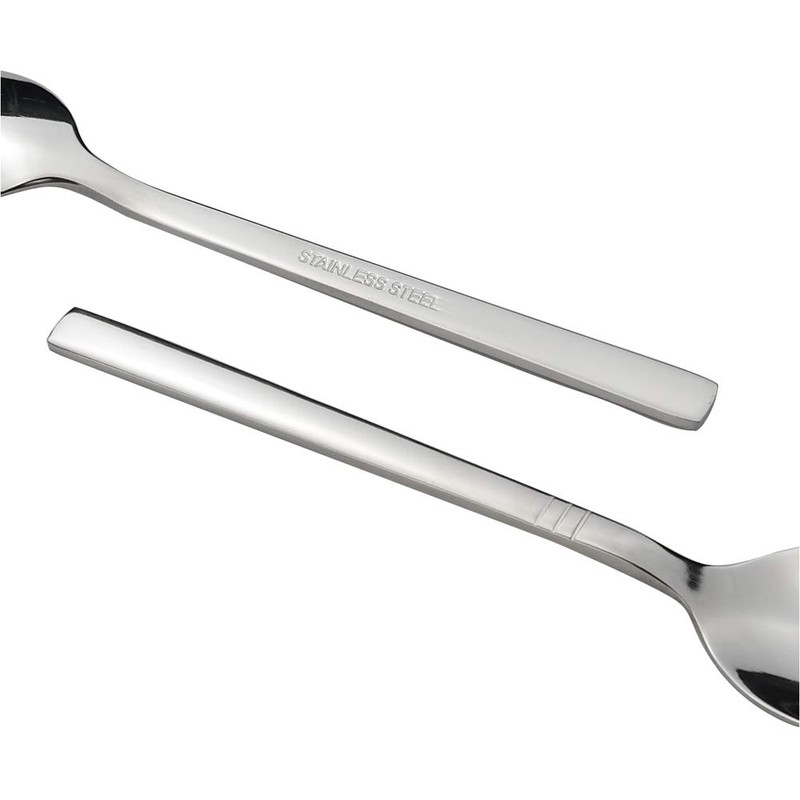 Fiazony 12-Piece Stainless Steel Teaspoons