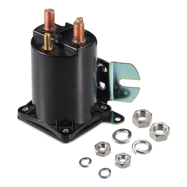 uxcell Starter Solenoid Switch Relay 12V 200A 4 Terminals Solenoid