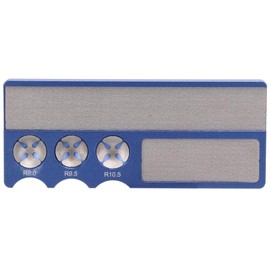 MUNEFE Billiards Club Grind Tool, Club Tip Grinding Tool, Pool Cues Repair Kit, Suitable for Scuffing and Repairing Cues Tips (Blue)