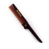 1541 London Folding Pocket Hair Comb with Pocket Clip -