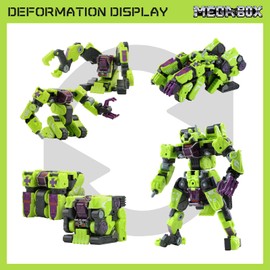 52TOYS MEGABOX MB-12DE Landbreaker Elite Deformation Toys Action Figure, Converting Toys in Mecha and Cube, Perfect Birthday Party Gift for Teens and Adults