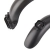 2 Pcs Electric Scooter Front Rear Wheel Mudguards ABS Fender