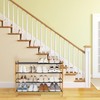 STORAGE MANIAC Expandable Shoe Rack, 12 Pairs Stackable Small Shoe