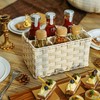 GRANNY SAYS Utensil Holder Condiment Organizer, Silverware Caddy Holder, Wicker