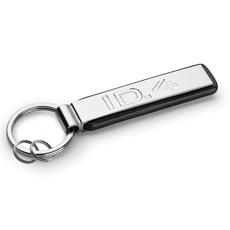 Volkswagen 000087010CBYPN Key Ring with ID.4 Lettering, Keychain, Key Ring,