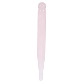 SAFIGLE Rose Quartz Massage Stick Portable Gua Tool for Muscle Relaxation Skin Vitality for Daily Use Various Body Parts Compact Travel Friendly