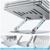 K&ZZ Adjustable Laptop Stand with Ventilation and Portability