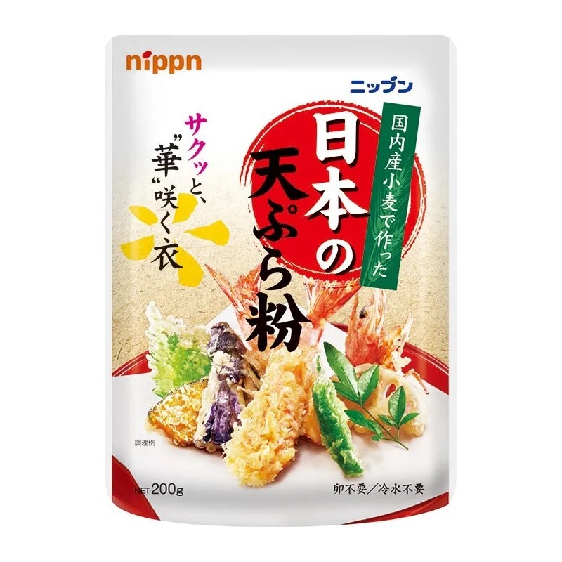 Nippn Japanese Tempura Batter Mix Deep-Frying Flour Washoku Cuisine