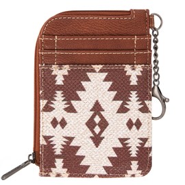 Montana West Wrangler Wallets for Women Boho Aztec Card Holder WG2203-W005LCF