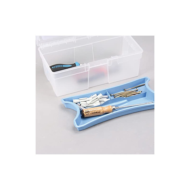 Allit, Blue, PP McPlus Clear 12.5, Polypropylene, 310 x 170