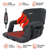 Driftsun Heated Reclining Stadium Seat - Bleacher Chair with Heating
