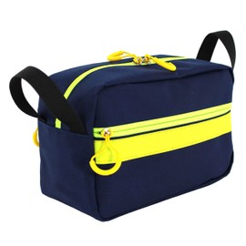 Zentauron Toiletry Bag Reflex Dark Blue I Tactical Toiletry Bag Made of High-Quality Cordura with 3L Volume I Travel Camping Wash Bag Cosmetic Bag Men & Women I Toiletry Bag for Hanging, darkblue,