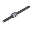 Digital Watch EL Backlit Waterproof Multifunctional Stylish Square Watch for