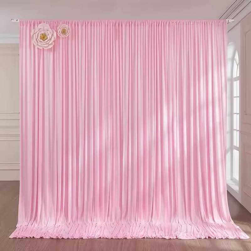 White Ceiling Drapes for Weddings and Parties – Polyester Backdrop
