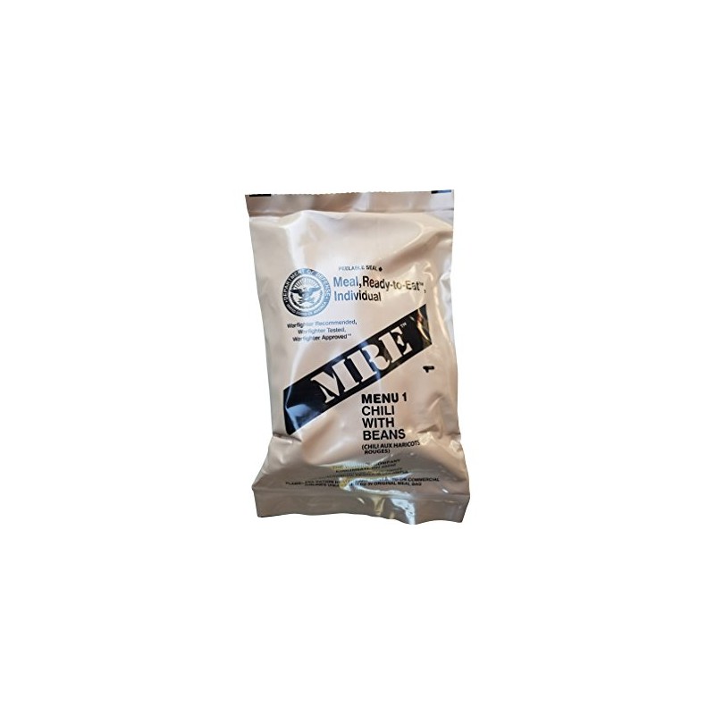 Ultimate 2018 US Military MRE Complete Meal Inspection Date January
