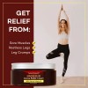 Crema De Magnesio Natural Para Calmar El Dolor, Calambres En