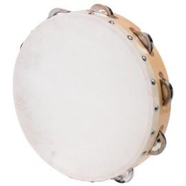 KC TCS-24/9 Leather Tambourine Calfskin 24cm