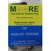 E.C. Moore's Adalox Coarse 7/8" Sanding Disc Snap on Brass