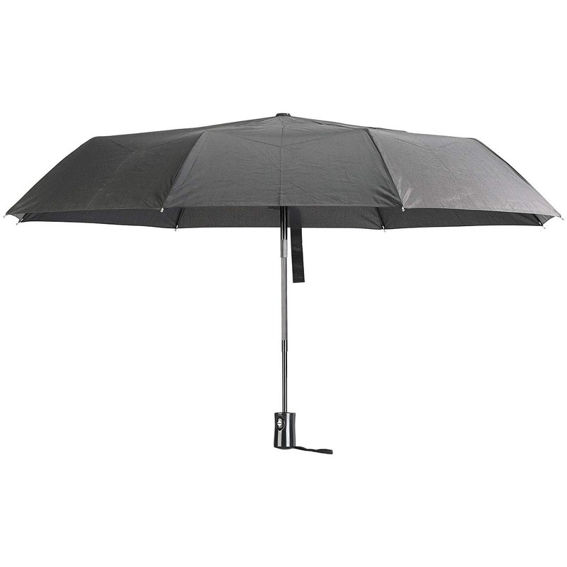 PEARL Pocket umbrella up to 40 km/h, black