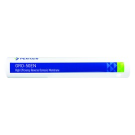Pentair Pentek GRO-50EN High Efficiency Reverse Osmosis Membrane, TLC Encapsulated Replacement Membrane with Permeate Check Valve, 150 ML/Minute Drain Line Flow Control, 50 GPD Flow Rate