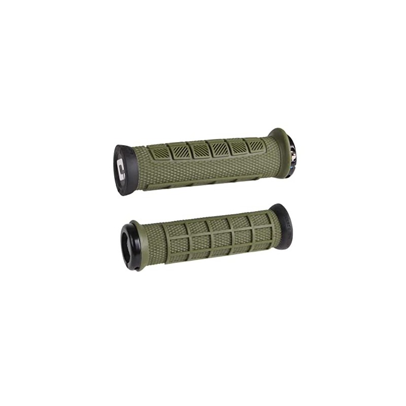 Odi Elite Pro MTB Lock On Grips 130mm - Army