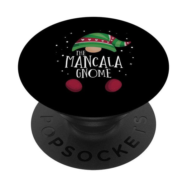Mancala Gnome Family Matching Christmas Pajamas PopSockets Swappable PopGrip