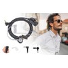 UAYESOK Covert Walkie Talkie Headset, 1 Pin 2.5mm Air Acoustic
